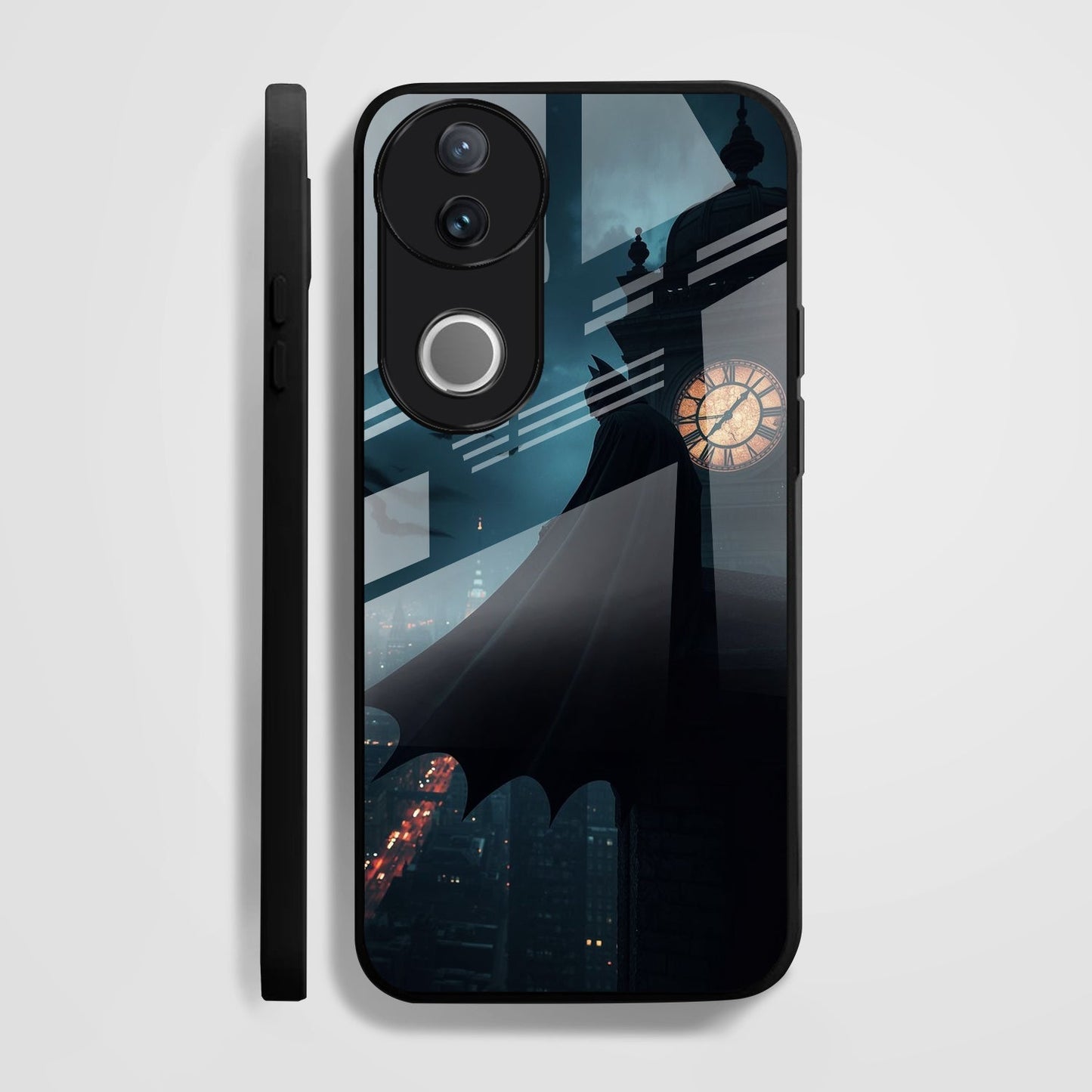 Vivo V50 5G Premium Acrylic Shockproof Glass Back Case (Batman)