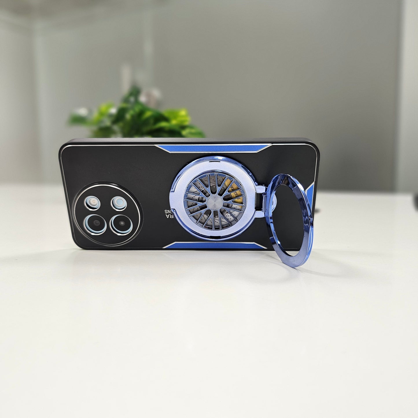 Vivo Y58 5G Best Selling Stress Buster Wheel Aluminium Metal Scratch Resistant Back Case