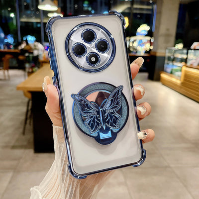 Oppo F27 Pro+ 5G Premium Butterfly Stand Airbags Case