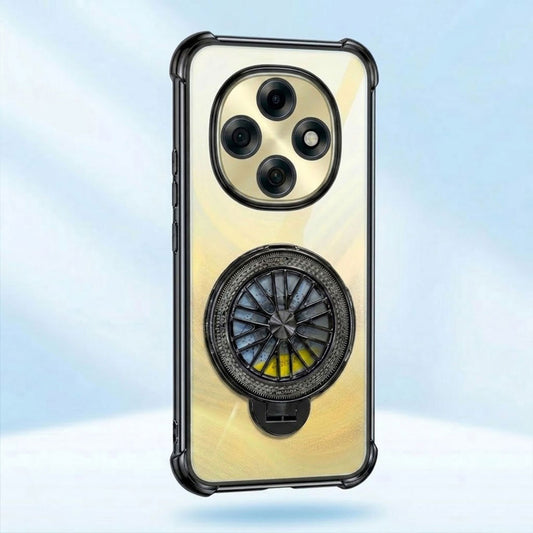 Oppo F31 Pro 5G Premium Stress Buster Wheel Rotating Shockproof Airbags Case
