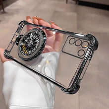 Vivo Y200 5G Premium Stress Buster Wheel Rotating Shockproof Airbags Case