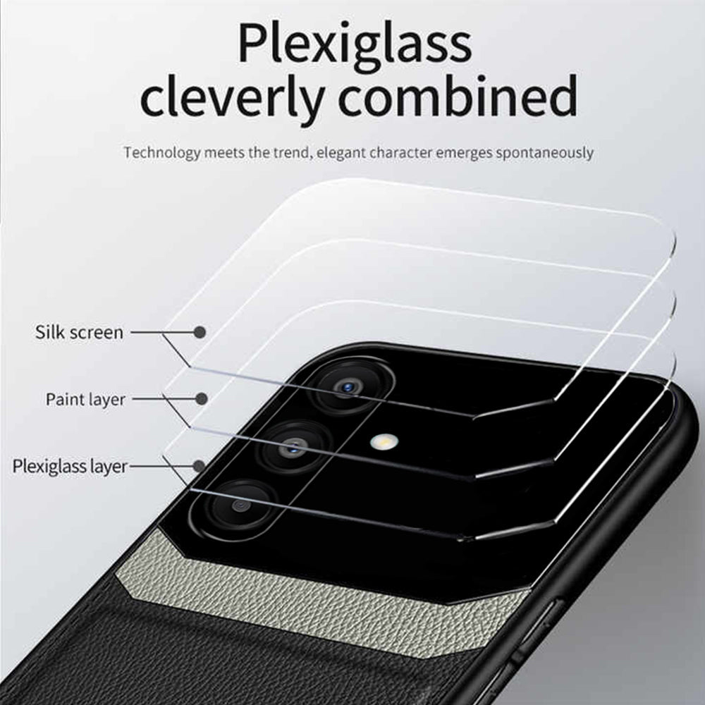 Samsung Galaxy A16 5G Premium Leather Lens Protective Case