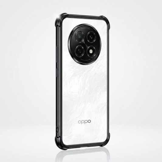 Oppo F29 Pro 5G Anti-Yellow Electroplating Transparent Airbags Case