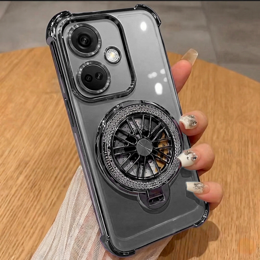 OnePlus Nord CE3 5G Premium Stress Buster Wheel Rotating Shockproof Airbags Case
