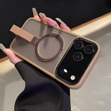 iPhone 17 Pro & 17 Pro Max Magnetic Ring Stand Hand Holding Band Case
