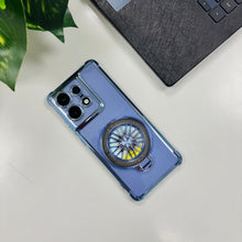 Motorola Edge 50 Pro 5G Premium Stress Buster Wheel Rotating Shockproof Airbags Case