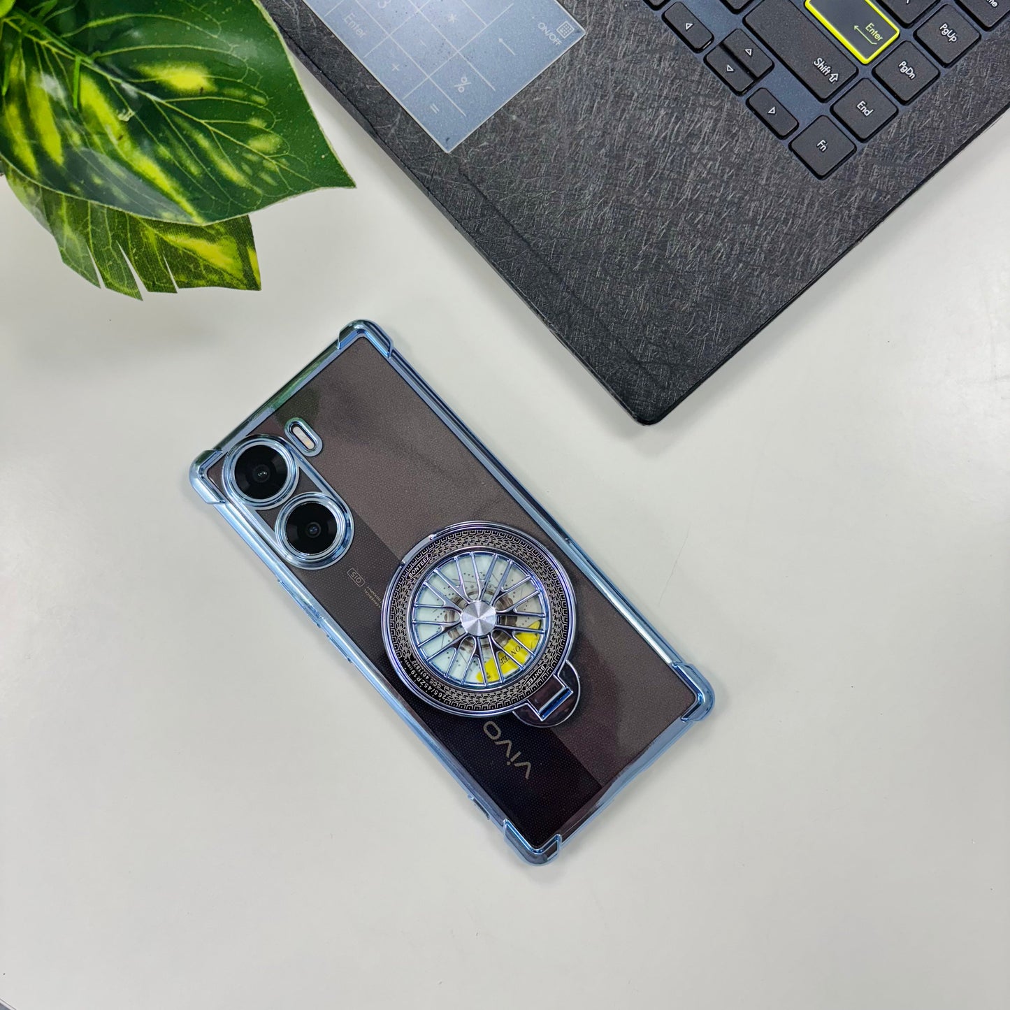 Vivo V29e 5G Premium Stress Buster Wheel Rotating Shockproof Airbags Case