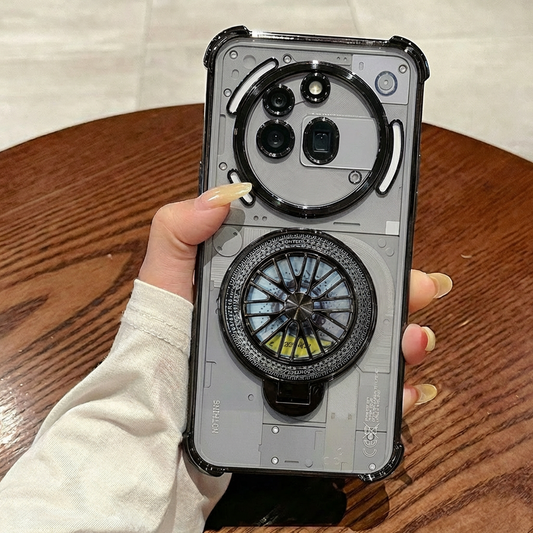 Nothing Phone 3a Pro 5G Premium Stress Buster Wheel Rotating Shockproof Airbags Case
