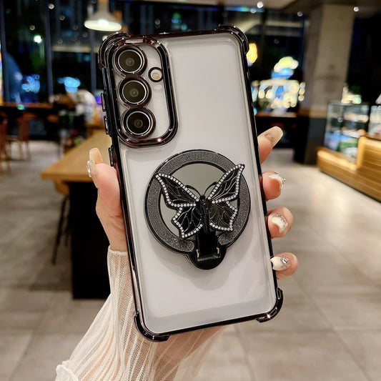 Samsung Galaxy A36 5G Premium Butterfly Stand Airbags Case