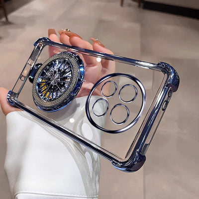 Oppo F29 Pro 5G Premium Stress Buster Wheel Rotating Shockproof Airbags Case