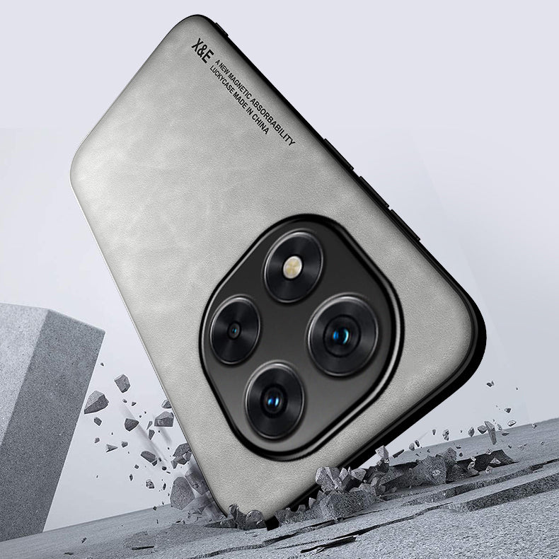 Redmi Note 14 Pro 5G Comfortable Touch Sheepskin Leather Case