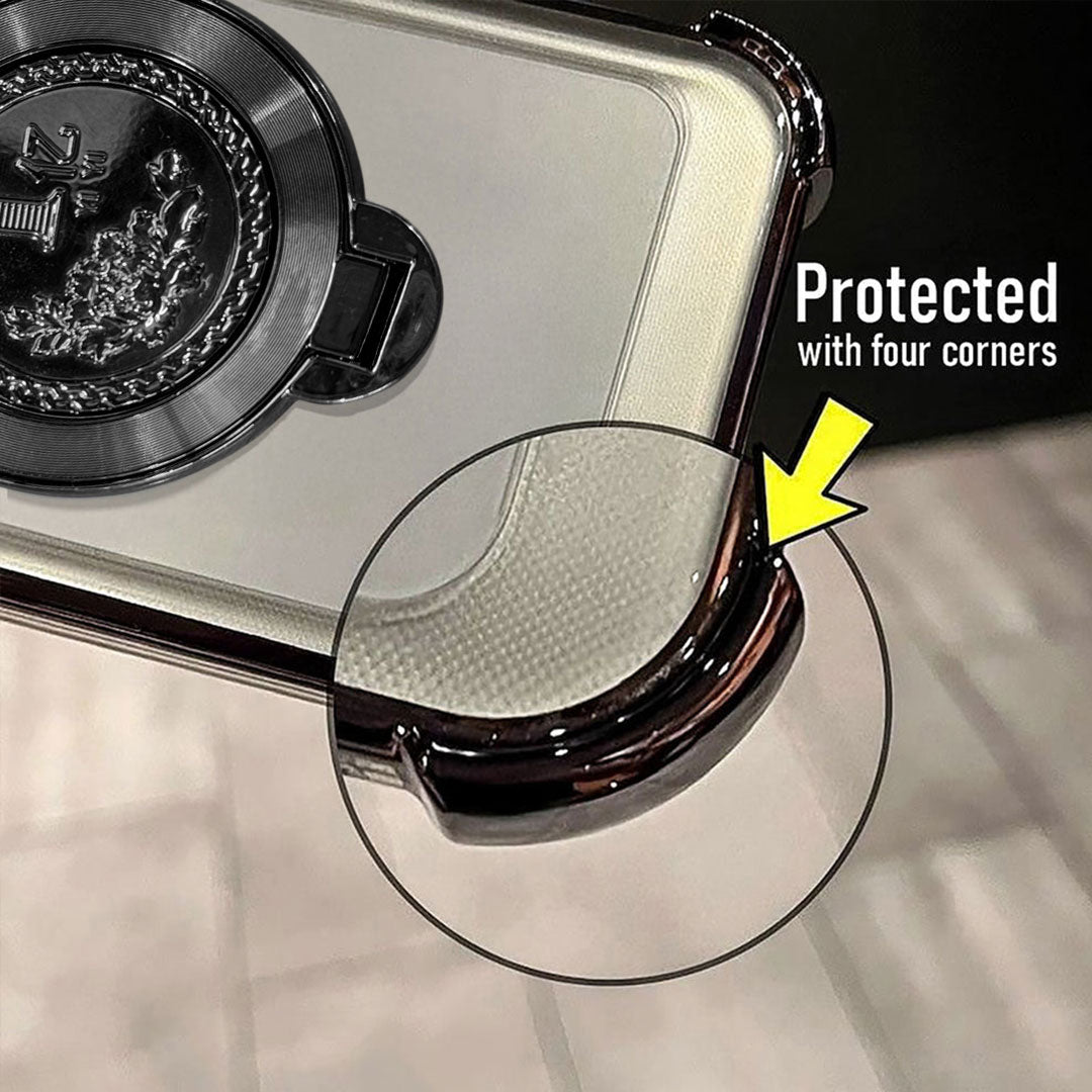 OnePlus Nord 4 5G Premium Billion Wheel Rotating Shockproof Airbags Case