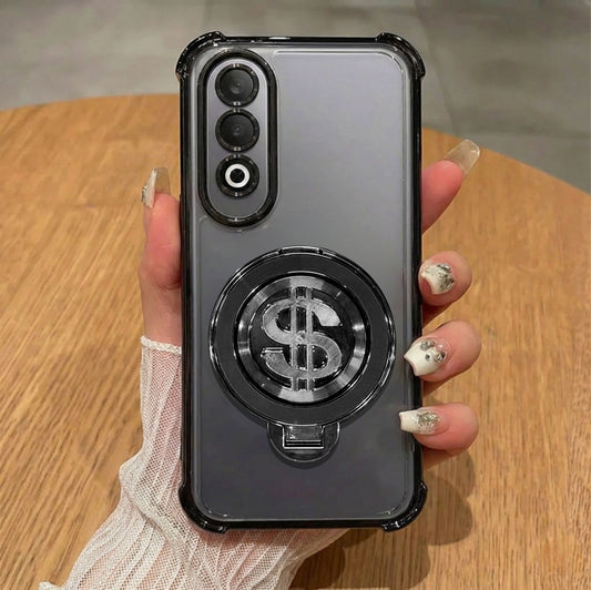 OnePlus Nord CE4 5G Four Corner Airbags 100% Original Astro Money Magnet Rotating Dollar Case