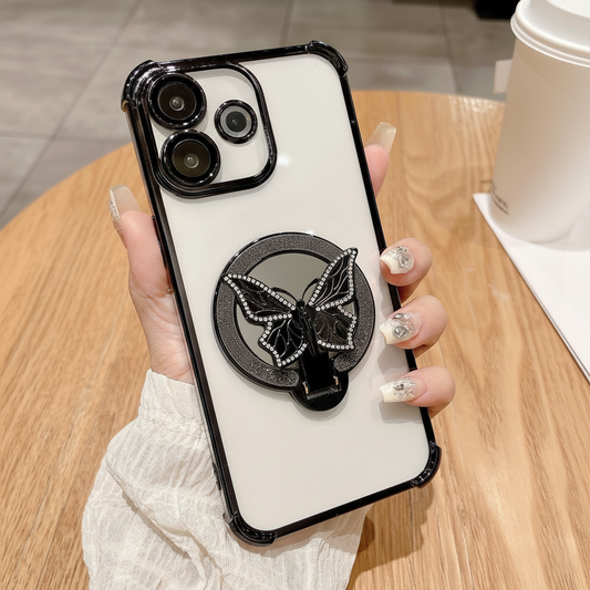 Oppo A5 Pro 5G Premium Butterfly Stand Airbags Case