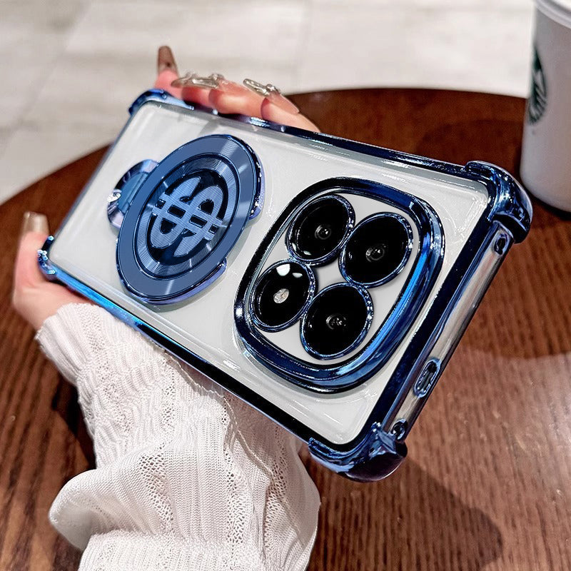 Oppo F29 5G Four Corner Airbags 100% Original Astro Money Magnet Rotating Dollar Case