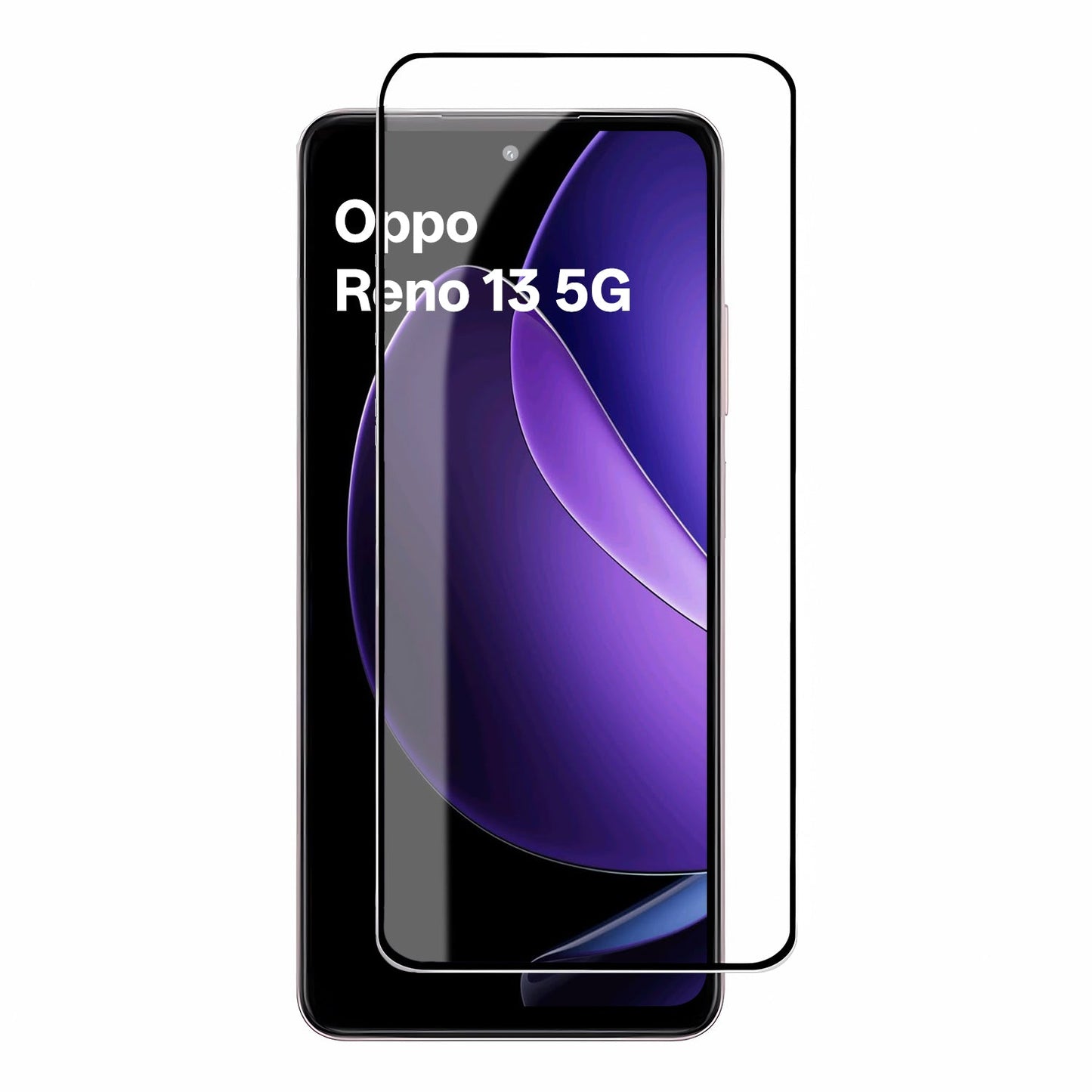 Oppo Reno 13 5G Aluminium Metal Bumper Shield Transparent Back Case