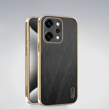 Oppo Reno 14 5G Premium Electroplated Frame Gold Thread Pattern Soft Case