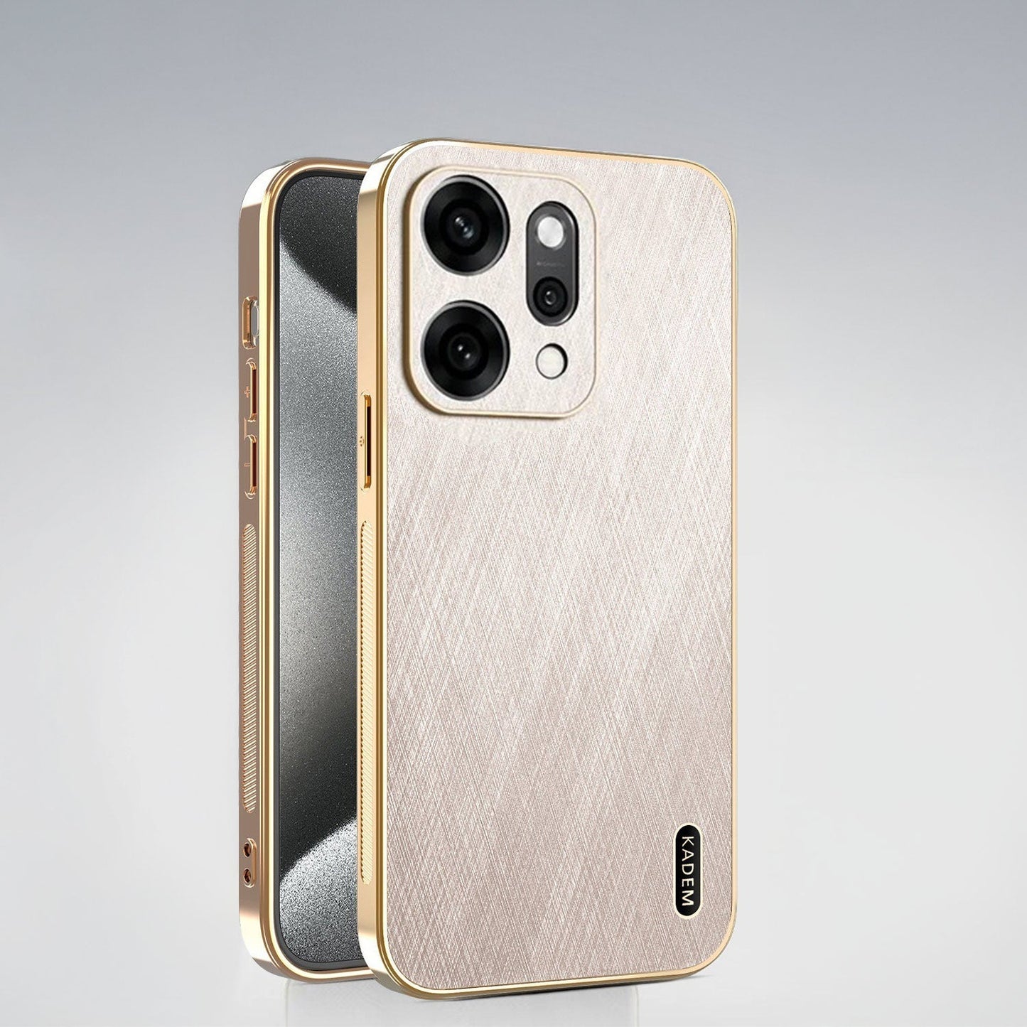 Oppo Reno 14 5G Gold Finish Back Case