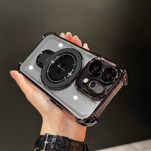 Oppo Reno 14 5G Luxury Four Corner Invincible Bracket Ring Stand Case