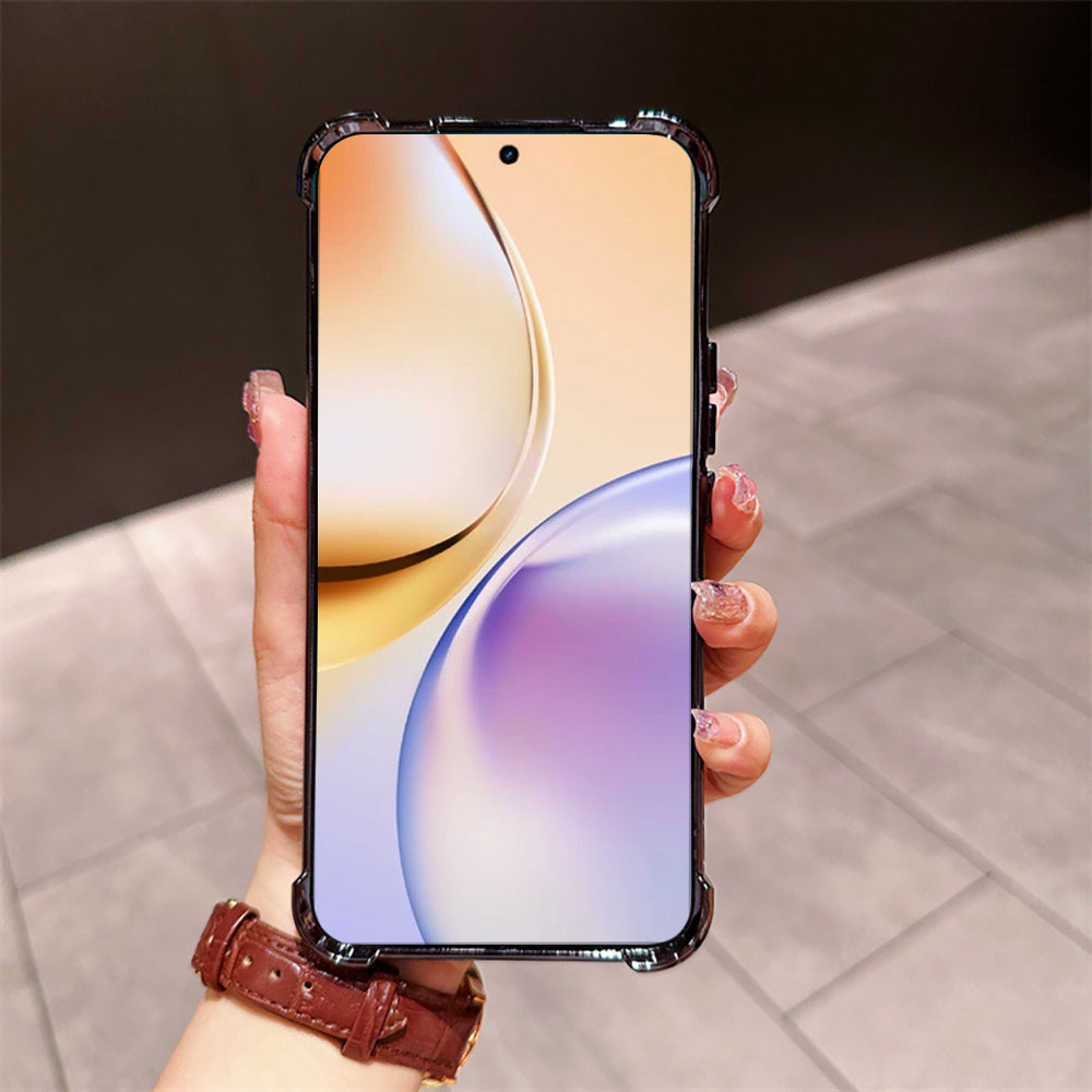 Durable Realme 14 Pro+ 5G case designed with a spinning ring holder and corner airbags to handle daily wear and tear with ease.