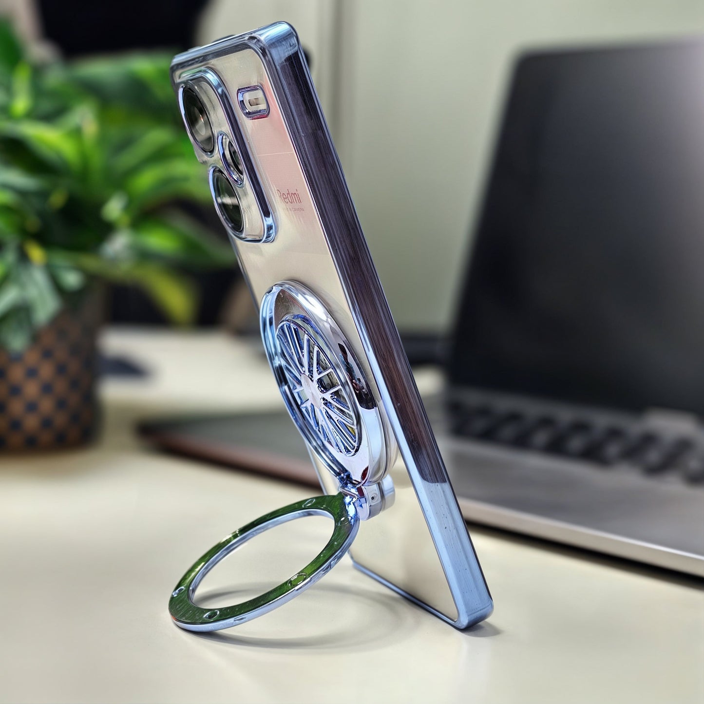 Redmi Note 13 Pro+ 5G Ferrari Wheel Electroplating Case