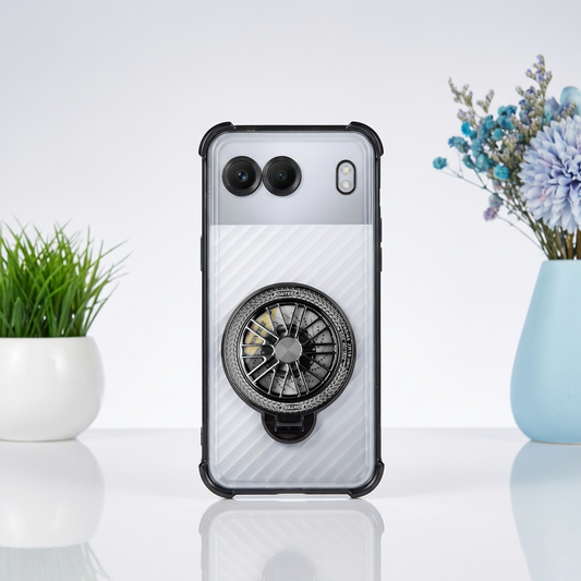 OnePlus Nord 4 5G Premium Stress Buster Wheel Rotating Shockproof Airbags Case