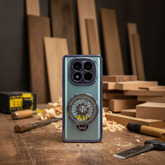 Redmi Note 14 Pro Plus 5G Ferrari Wheel Electroplating Case