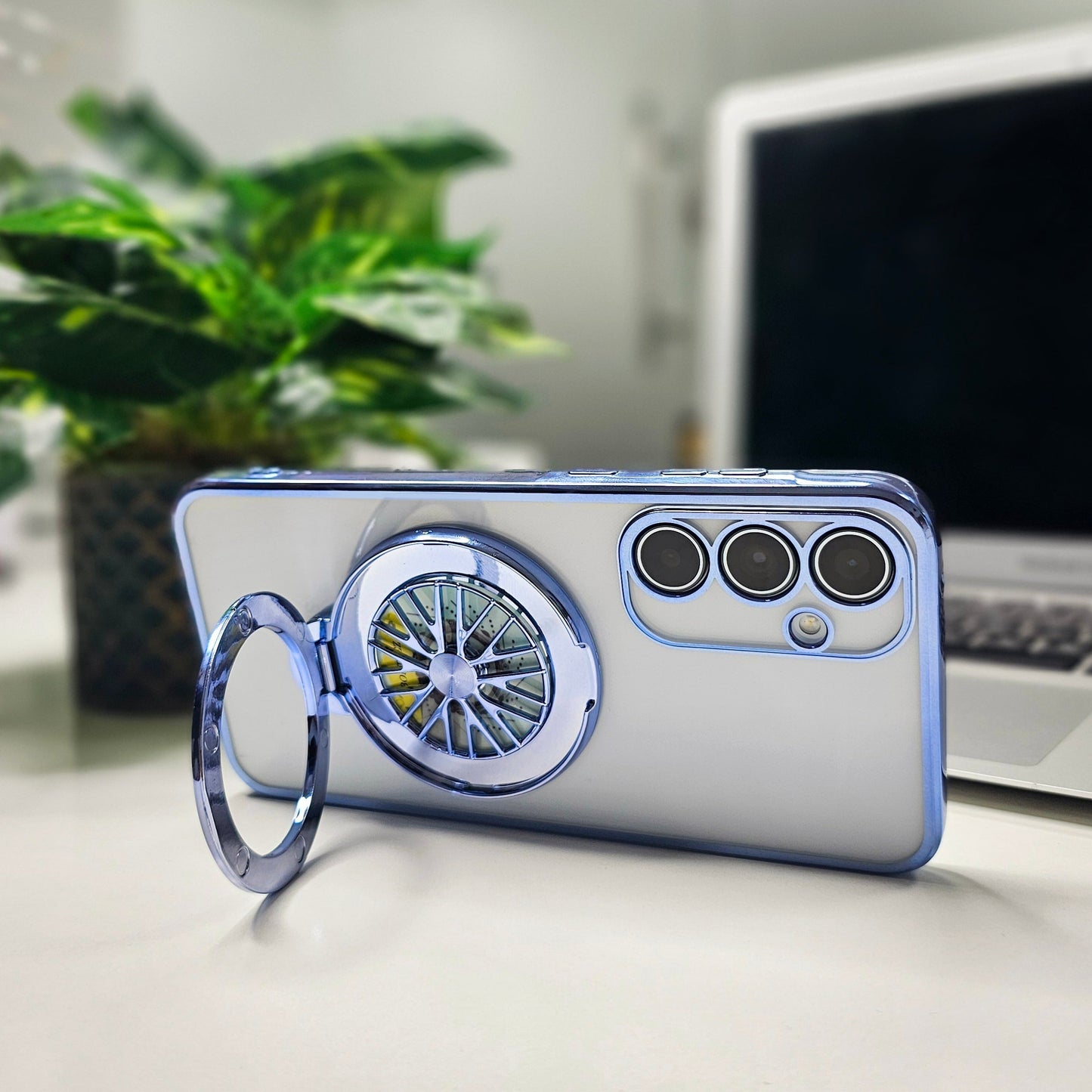 Samsung Galaxy A55 5G Ferrari Wheel Electroplating Case