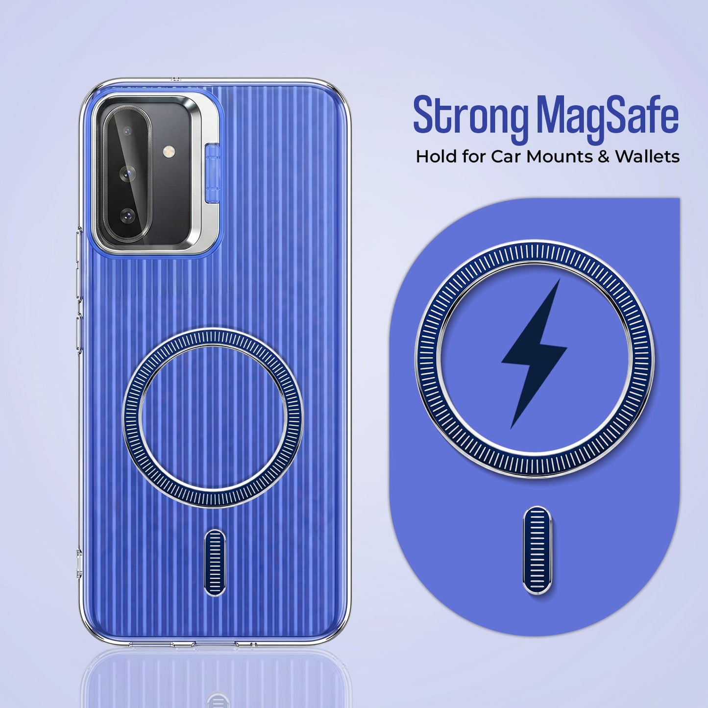 Samsung Galaxy A56 5G Anti-Yellow Magsafe Liquid Crystal Clear Case