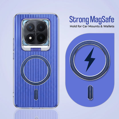 Redmi Note 14 Pro+ 5G Anti-Yellow Magsafe Liquid Crystal Clear Case