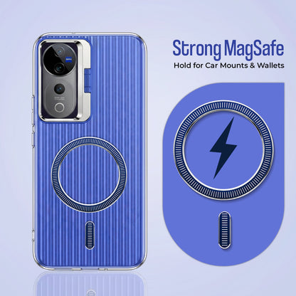 Vivo V40 Pro 5G Anti-Yellow Magsafe Liquid Crystal Clear Case