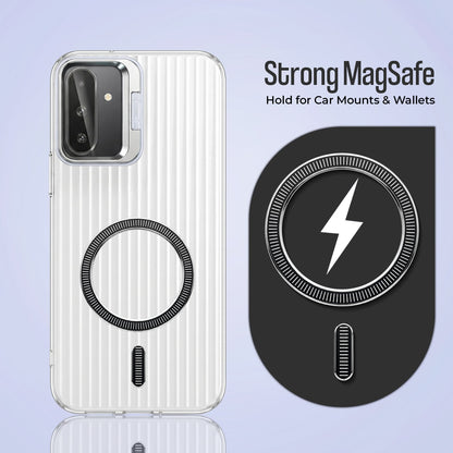 Samsung Galaxy A36 5G Anti-Yellow Magsafe Liquid Crystal Clear Case