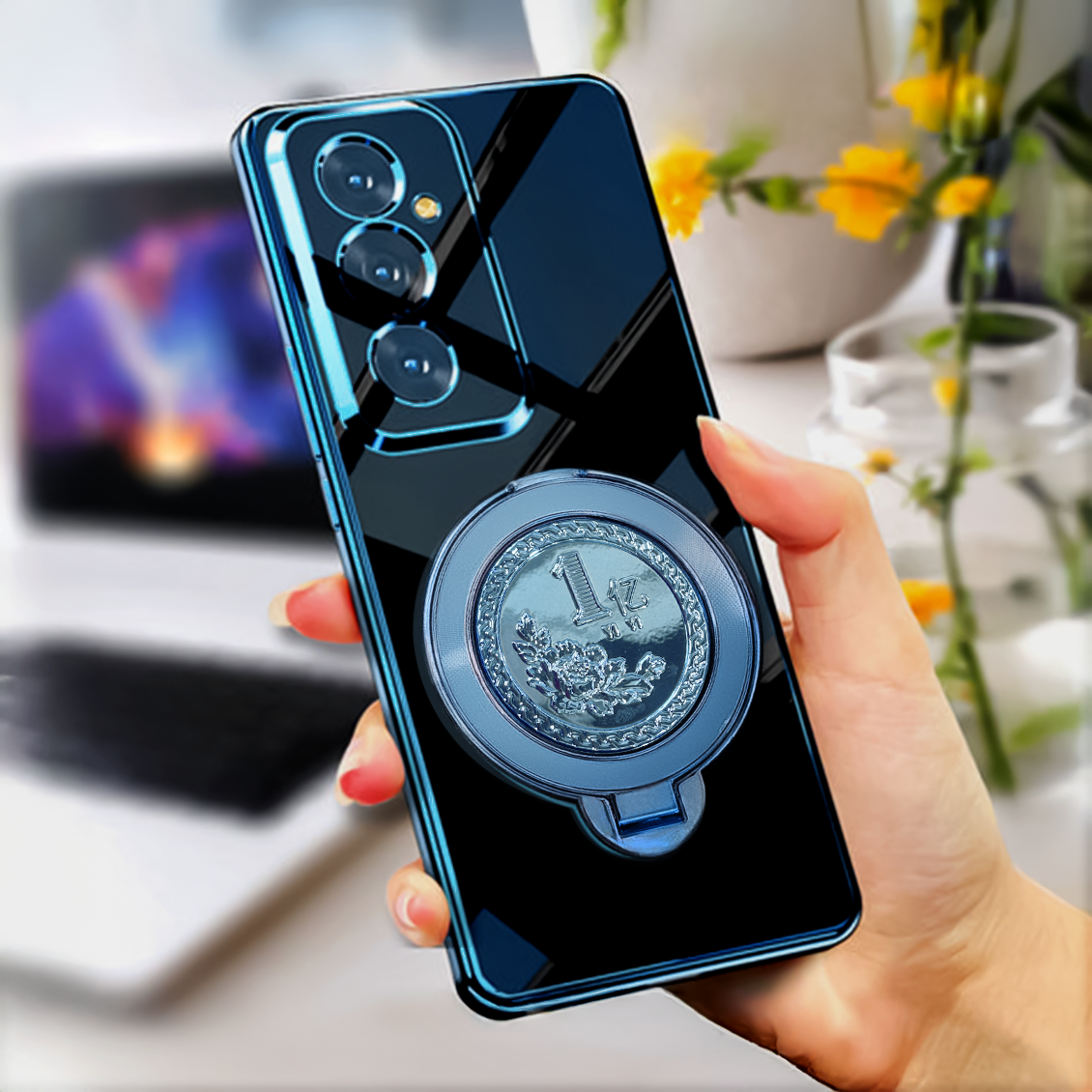 Samsung Galaxy A35 5G Electroplating Billion Wheel Case