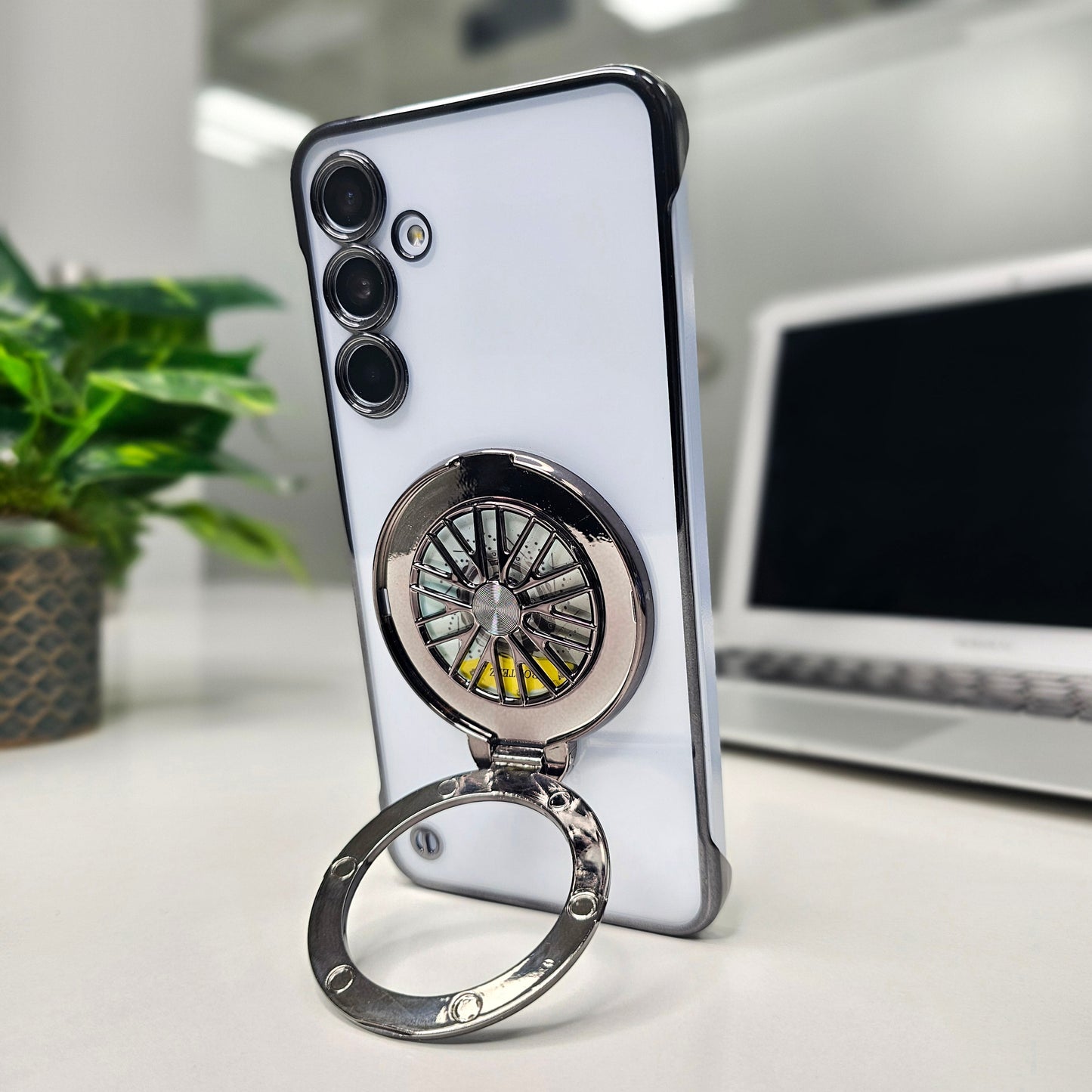 Samsung Galaxy S23 FE 5G Porsche® Wheel Frameless Case