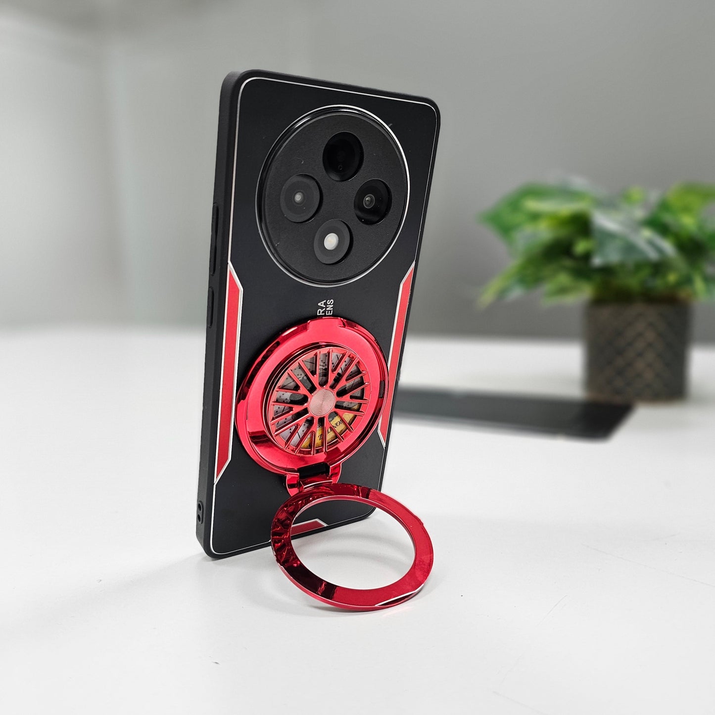 Oppo F27 Pro case with a stand