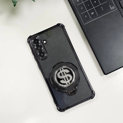 Samsung Galaxy A56 5G Four Corner Airbags 100% Original Astro Money Magnet Rotating Dollar Case