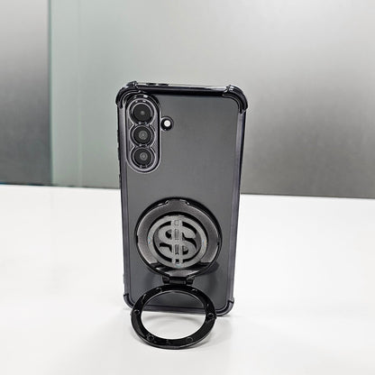 Samsung Galaxy A56 5G Four Corner Airbags 100% Original Astro Money Magnet Rotating Dollar Case