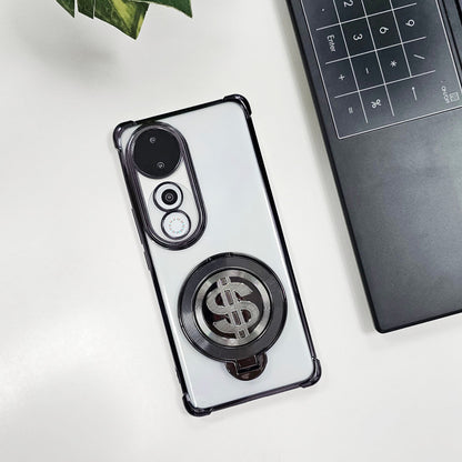 Vivo V40 5G Four Corner Airbags 100% Original Astro Money Magnet Rotating Dollar Case