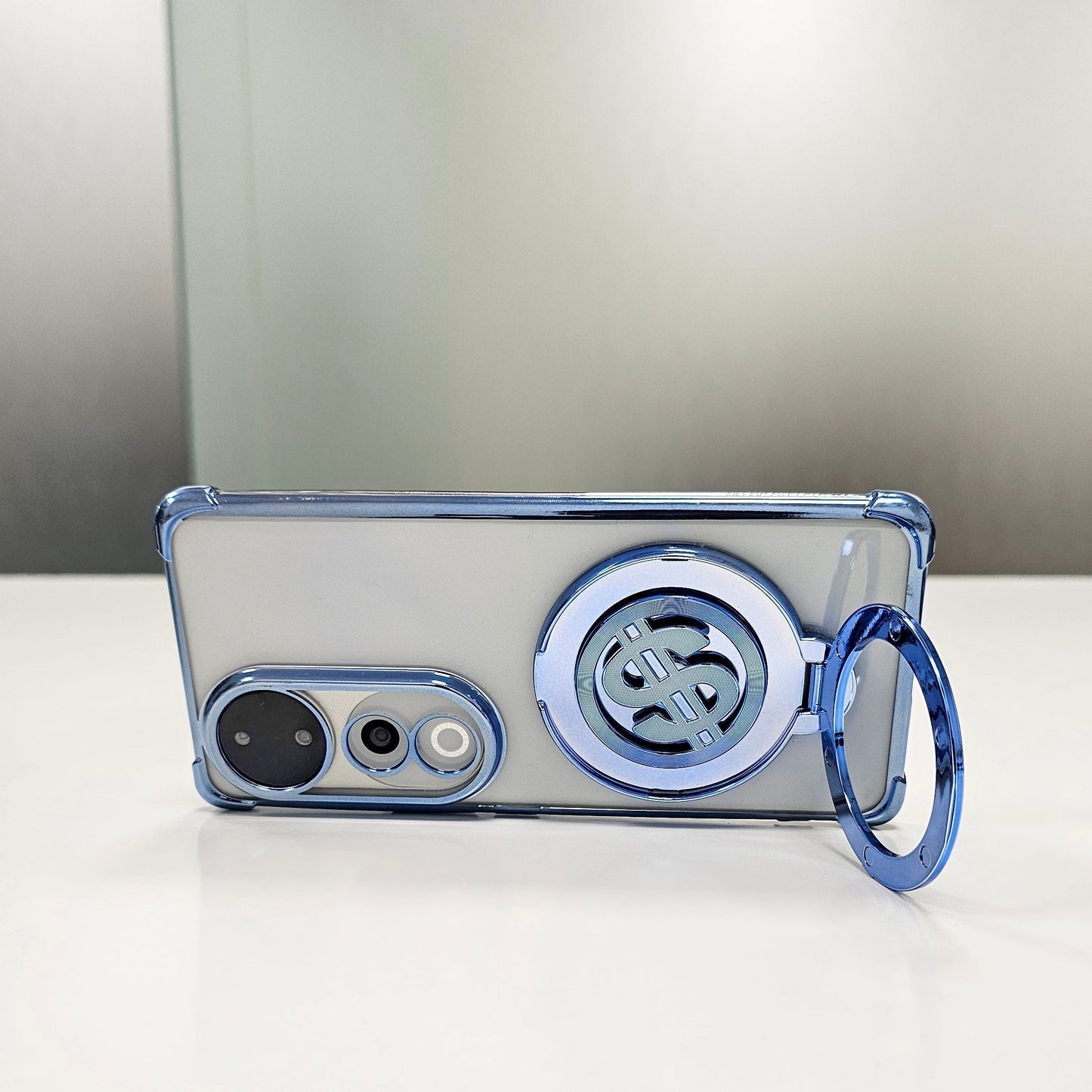 Vivo V40 5G Four Corner Airbags 100% Original Astro Money Magnet Rotating Dollar Case