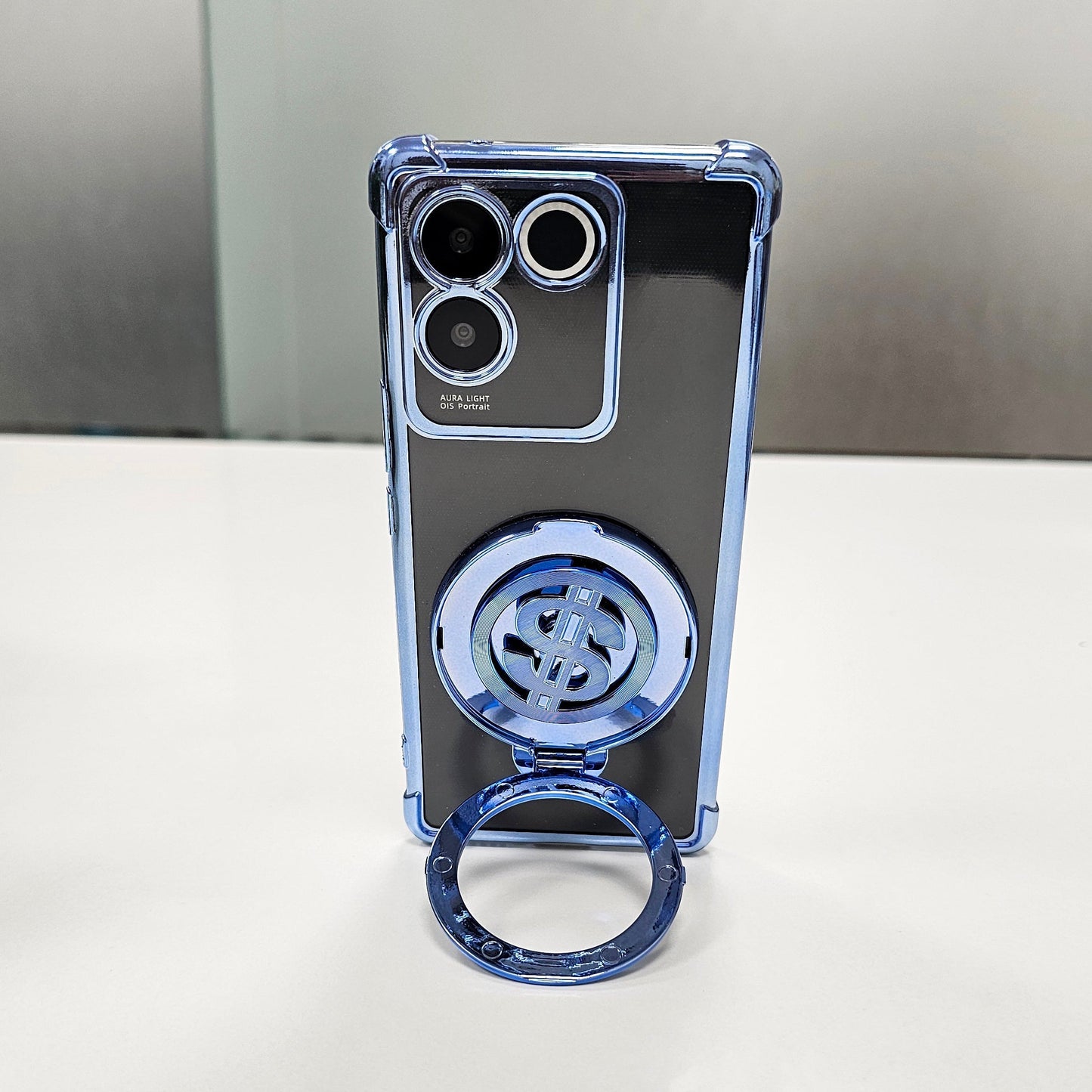 Vivo T2 Pro 5G Four Corner Airbags 100% Original Astro Money Magnet Rotating Dollar Case