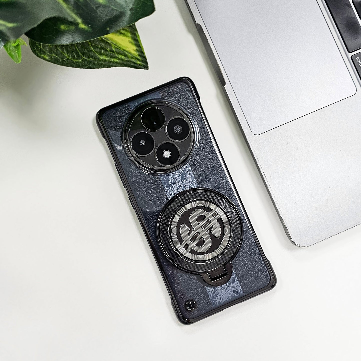 Oppo F27 Pro+ 5G Premium Frameless  Rotating Dollar Case