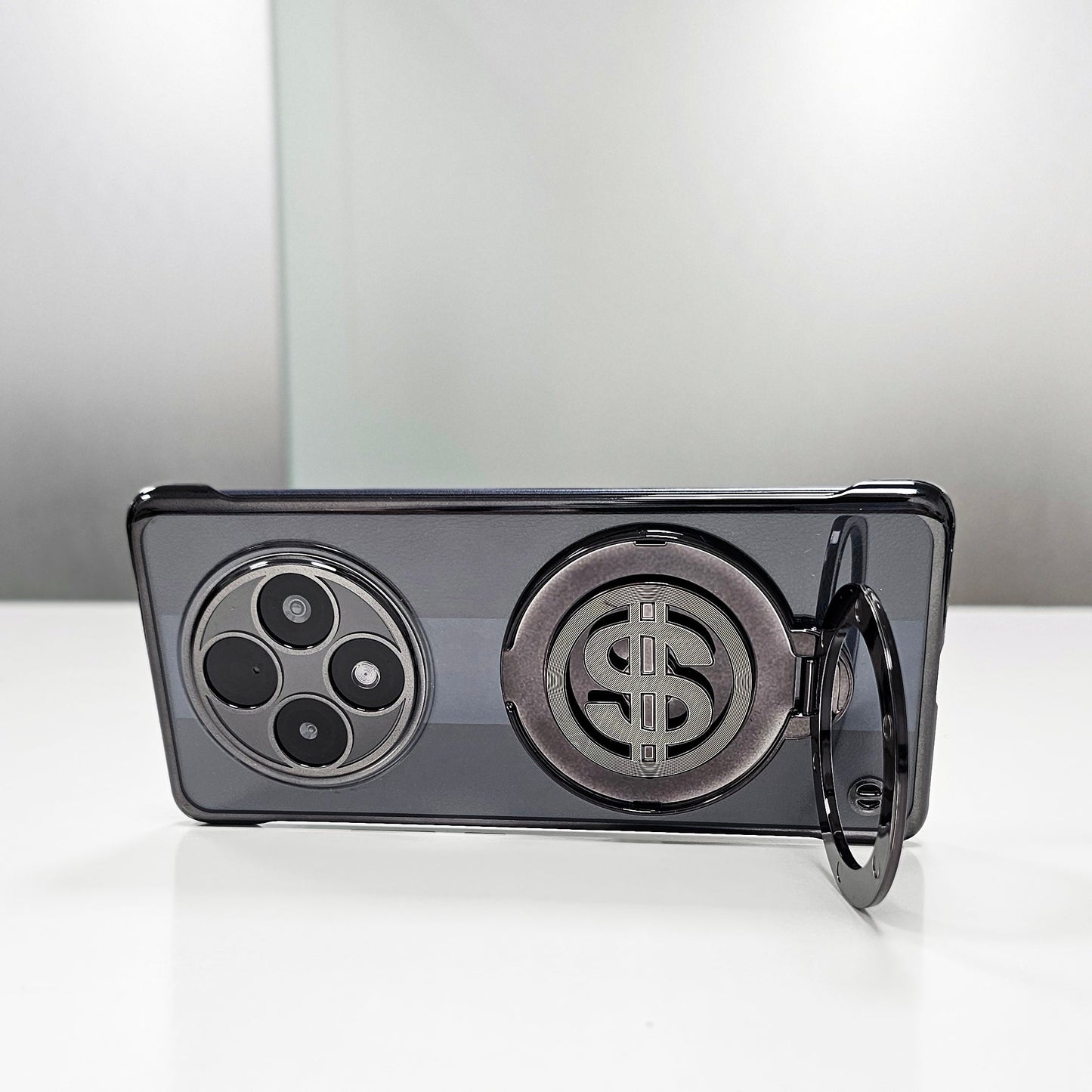 Oppo F27 Pro+ 5G Premium Frameless  Rotating Dollar Case