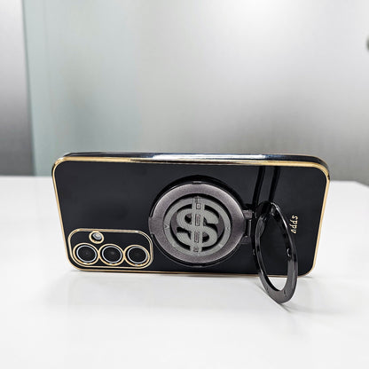 Samsung Galaxy A35 5G Luxury Silicone Money Magnet Rotating Dollar Case