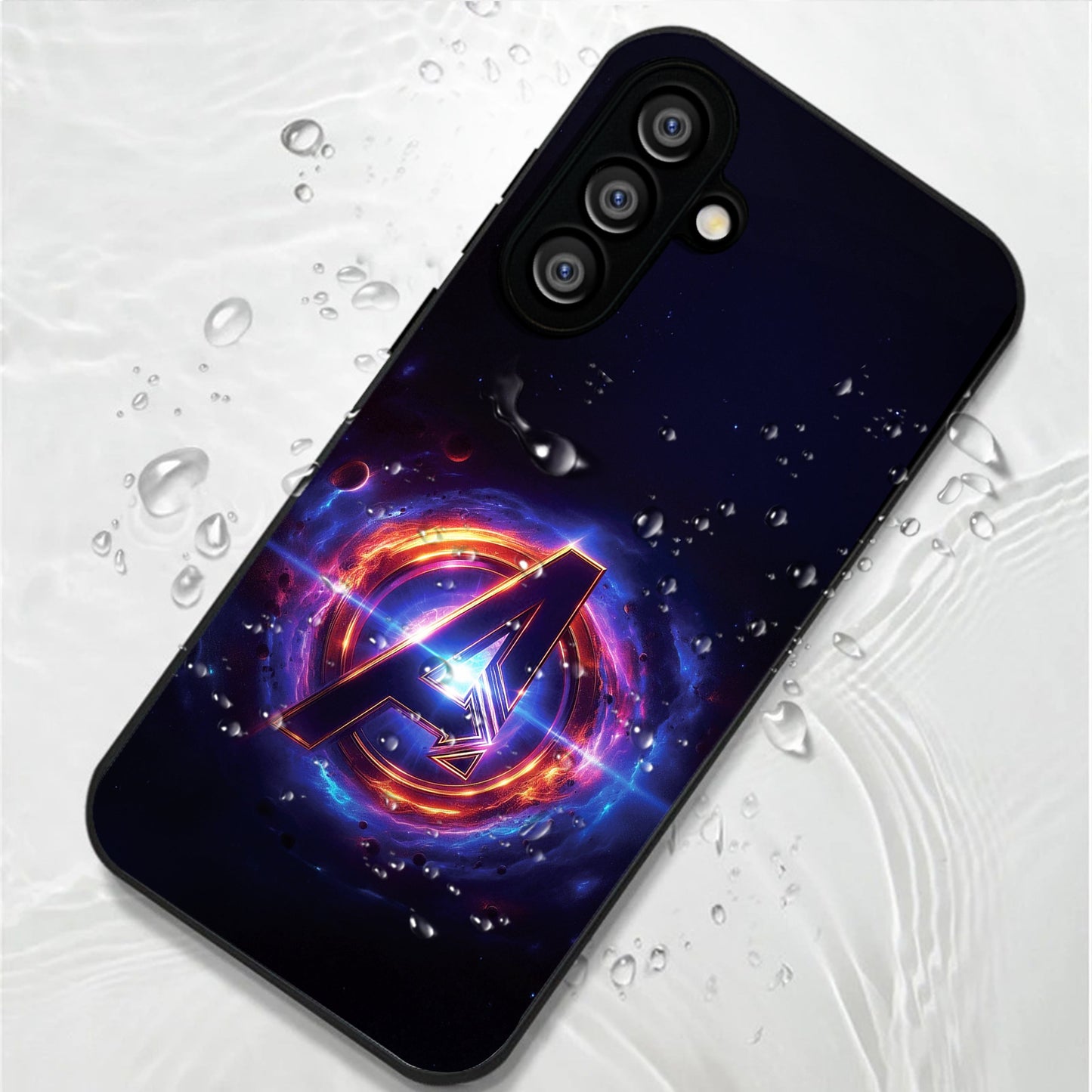 Samsung Galaxy A36 Premium Acrylic Shockproof Glass Back Case (Endgame Impact)
