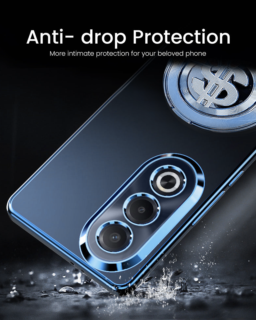 Oppo K12x 5G Electroplating Dollar Case