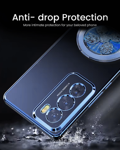 OPPO Reno 12 Pro 5G Electroplating Reflective Fidget Rotating Back Case