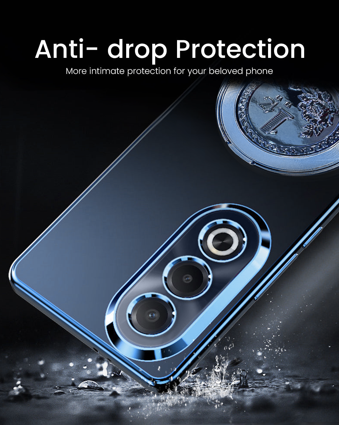Oppo K12x 5G Electroplating Billion Wheel Case