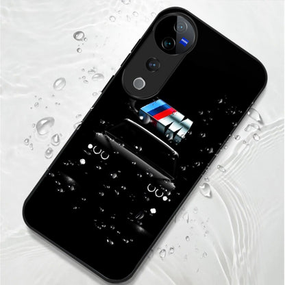 Vivo V40 Pro 5G Premium Acrylic Shockproof Glass Back Case (Motorsport Edition)