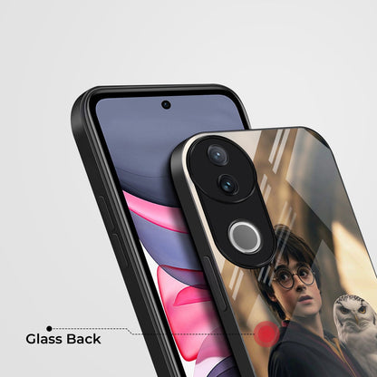 Vivo V50 5G Premium Acrylic Shockproof Glass Back Case (Harry)