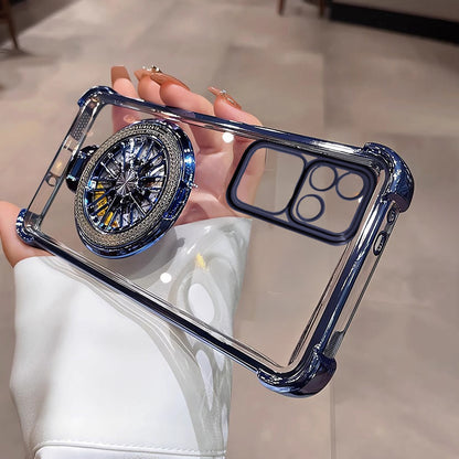 Vivo V30 Pro 5G Premium Stress Buster Wheel Rotating Shockproof Airbags Case